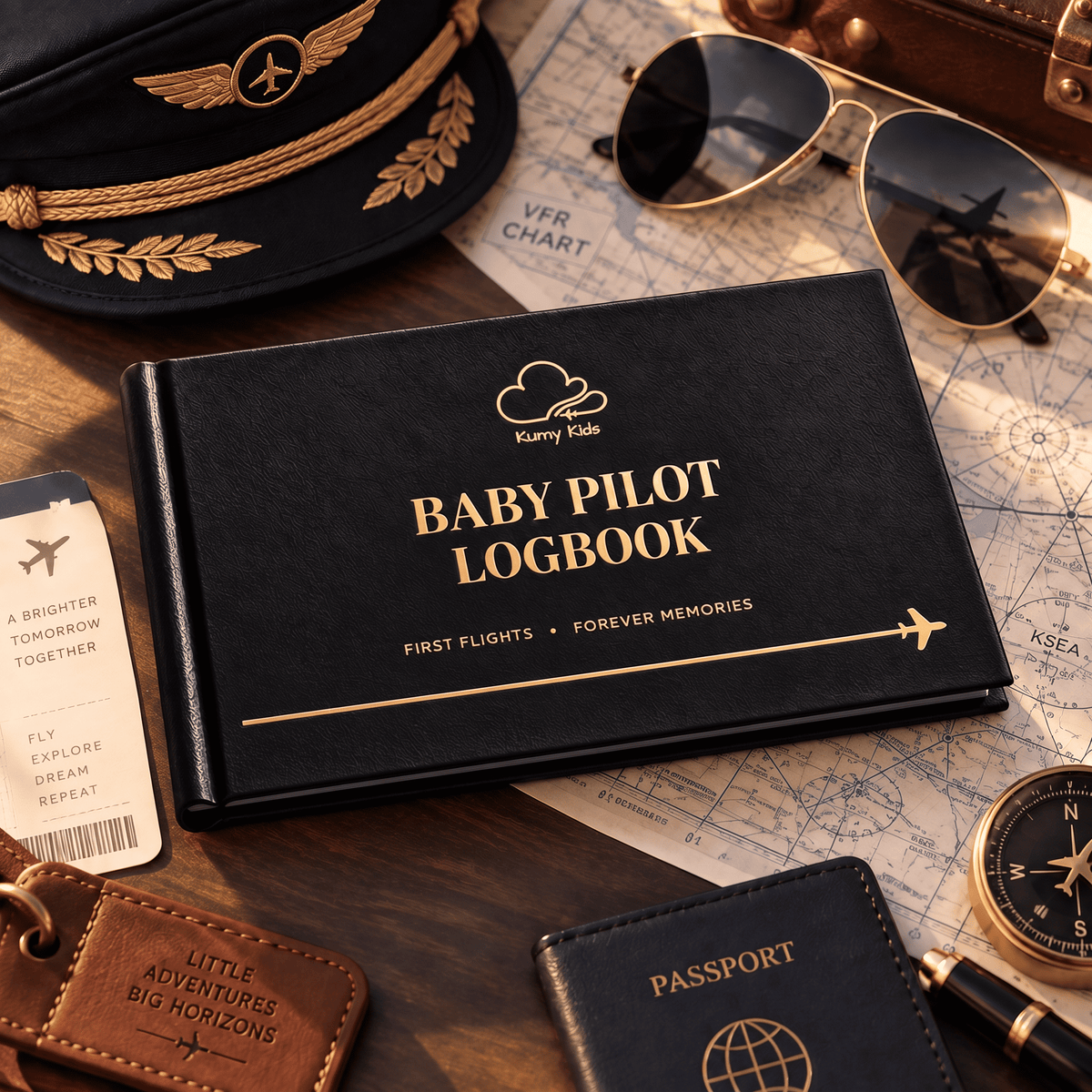 Libretto di Volo per Bambini – Baby Pilot Logbook