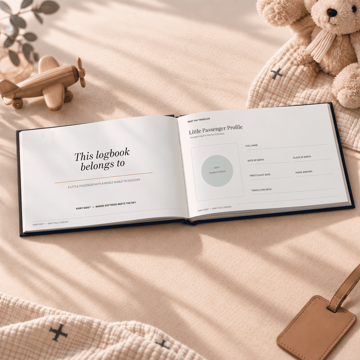 Libretto di Volo per Bambini – Baby Pilot Logbook