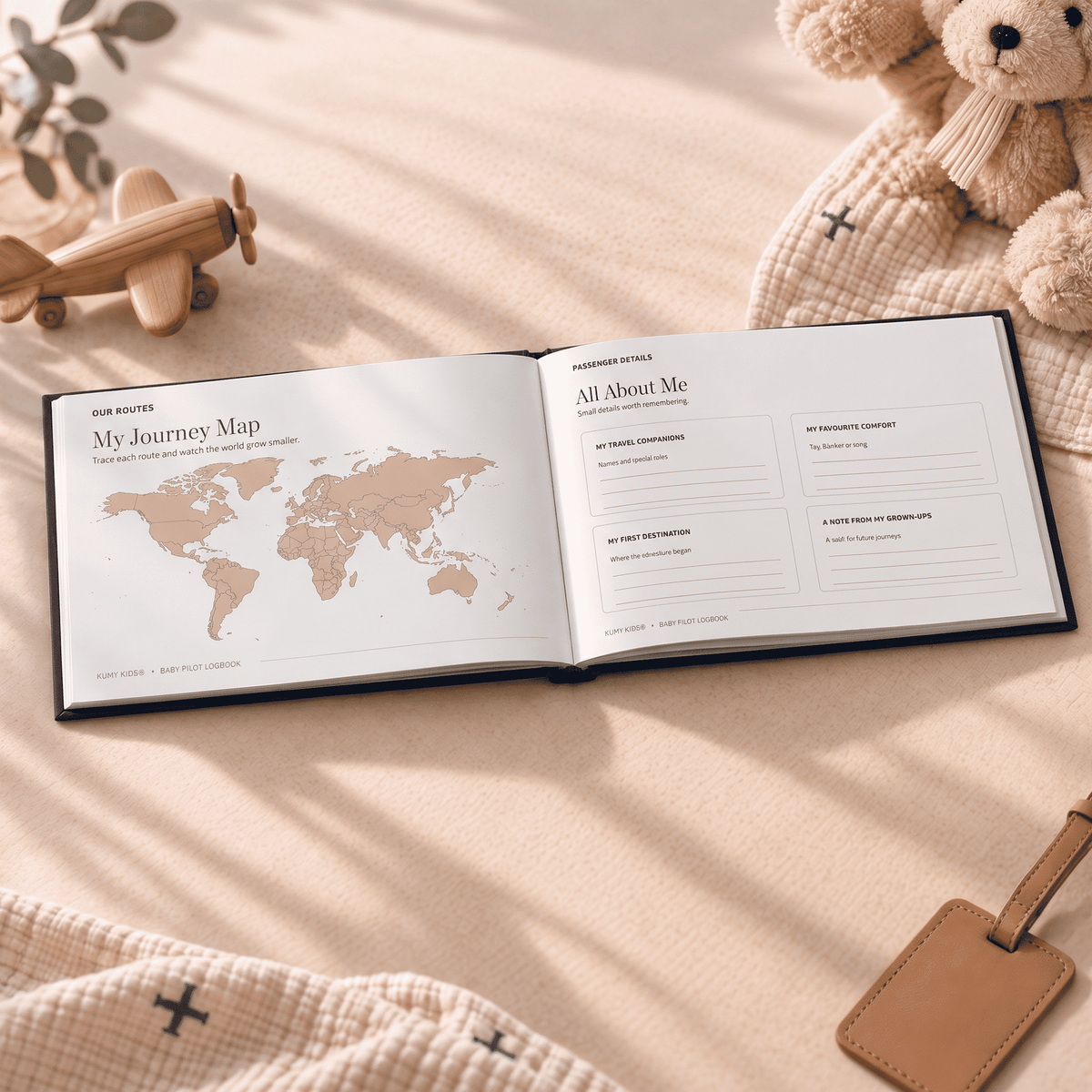 Libretto di Volo per Bambini – Baby Pilot Logbook