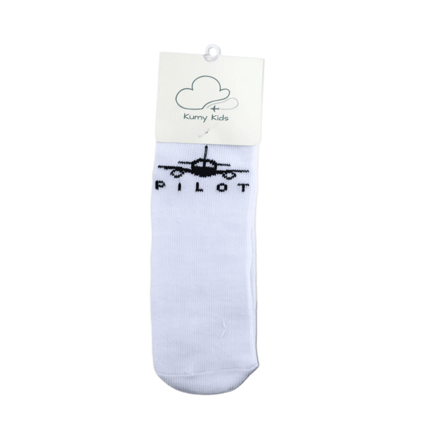 Calzini Cotone Neonato Design Aviazione - Morbidi Elastici Italiano 0-24M