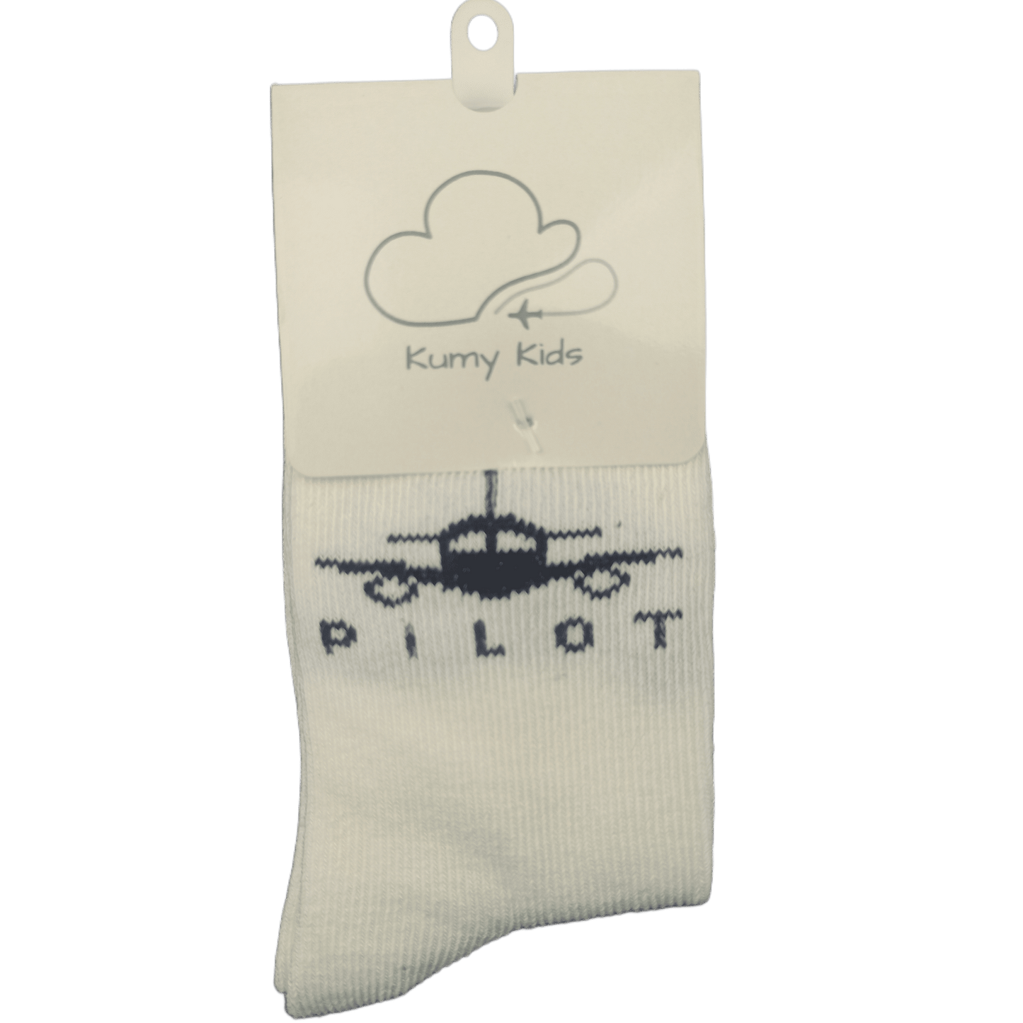 Calzini Cotone Neonato Design Aviazione - Morbidi Elastici Italiano 0-24M