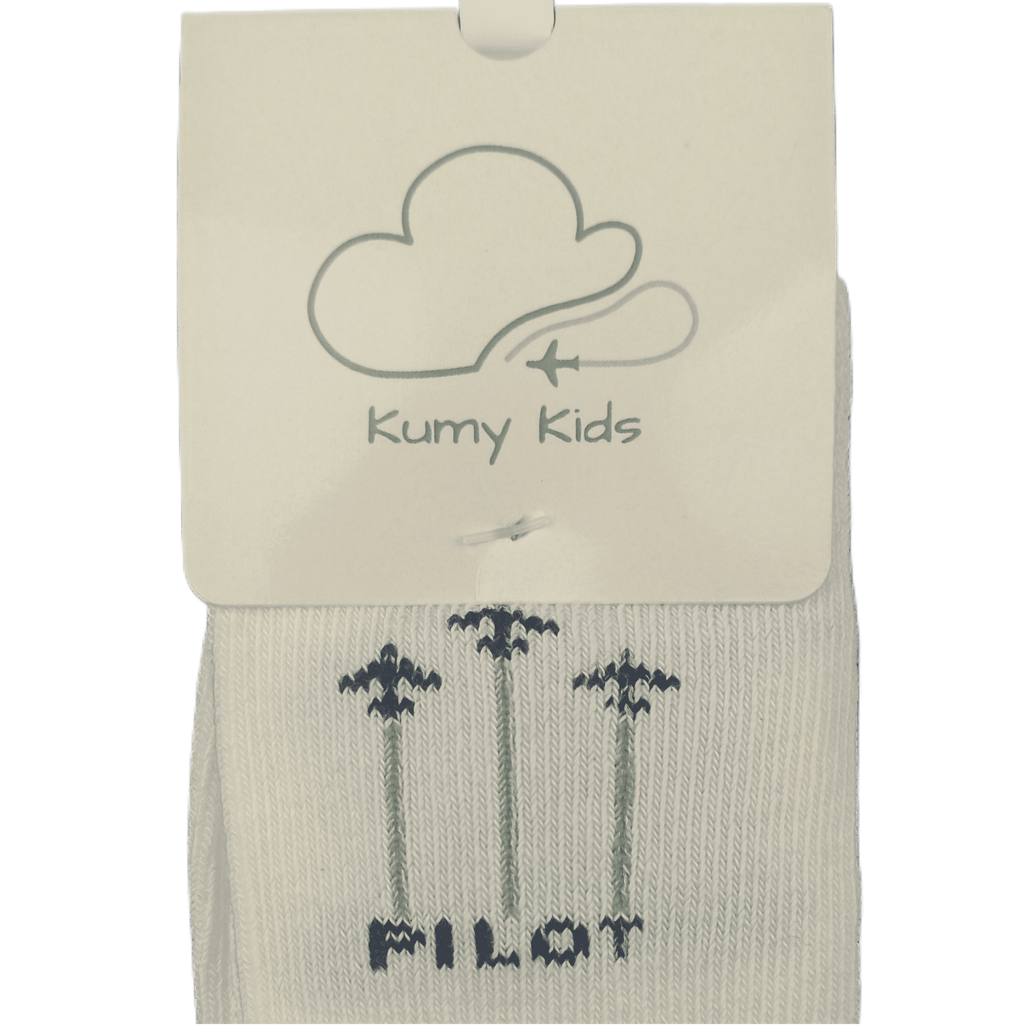 Calzini Cotone Neonato Design Aviazione - Morbidi Elastici Italiano 0-24M