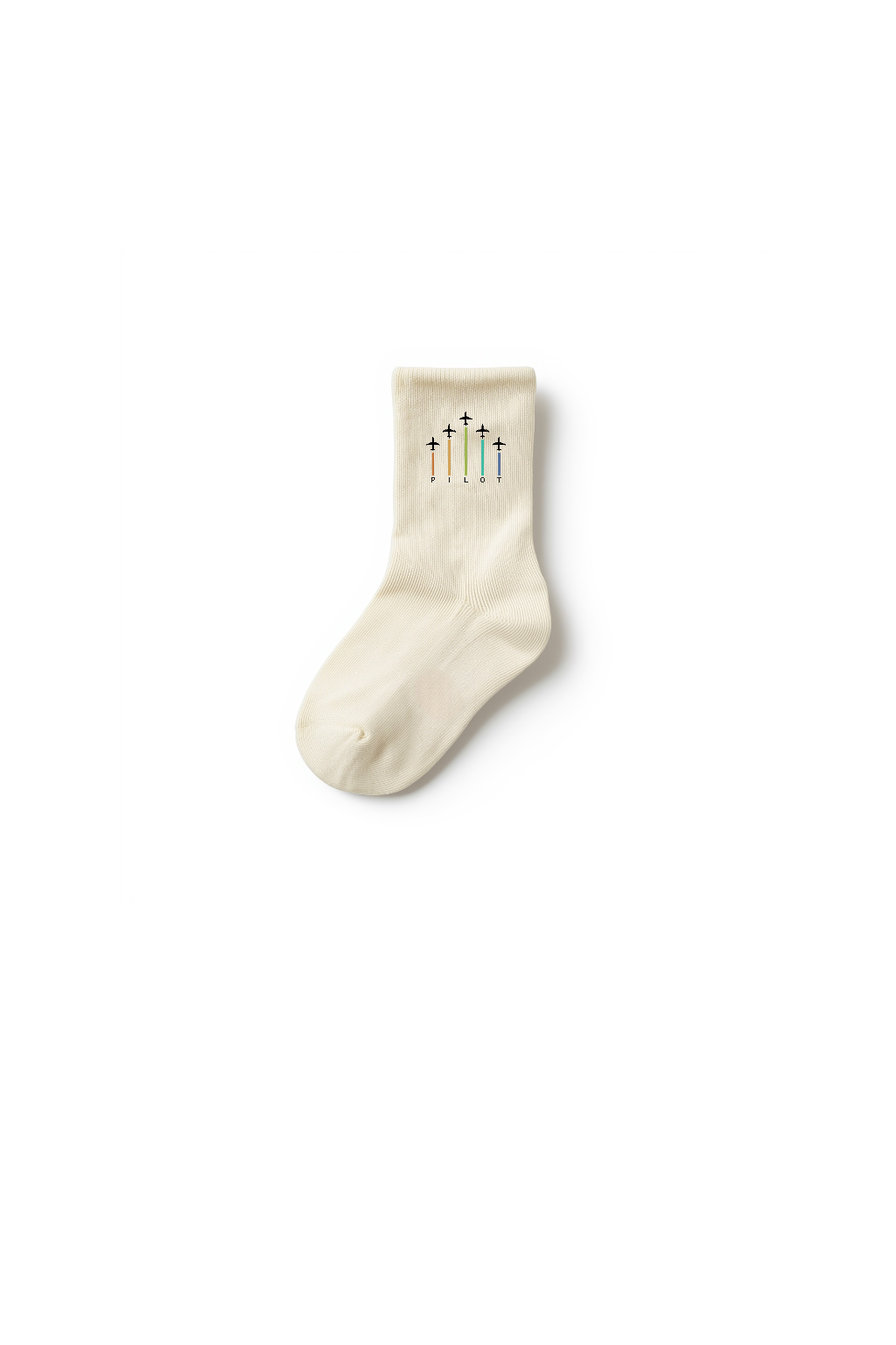 Aviation-Inspired "Flight path" Socks – Kumy Kids®